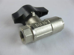 MTM Hydro 20.0032 3/8 FxF Brass Ball Valve