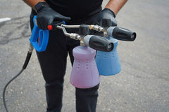 MTM Hydro Mezzo Toro Twin Pipe for Pressure Washer Detailing Two Step WASH System