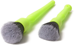 Grime Grabber Detailing Detailing Brush 4-Pack, Synthetic and Boar's Hair Brush Kit for Automotive Interior and Exterior Detailing