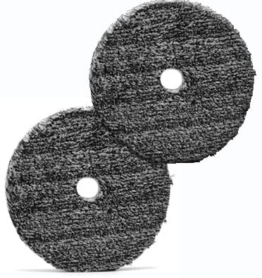 Buff and Shine URO-Fiber Microfiber Pad for Car Compounding, Cutting, Buffing, Waxing, and Polishing - Compatible with Long-Throw, High-Action, Dual-Action, and Random Orbital Polisher - 3 in (2 Pad)