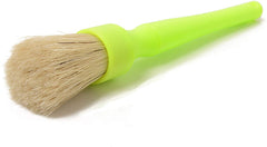 Grime Grabber Detailing Boar Hair Bristle Scrubbing Brushes for Automotive Interior and Exterior Cleaning (Large)