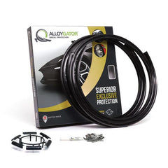 Set Of 4 Black AlloyGator Alloy Wheel Rim Protectors