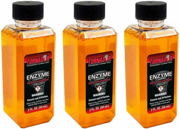 Tornador Enzyme Concentrate Multi Purpose Cleaner 2oz Bottles - 3, 6, 12 Packs or Gallon